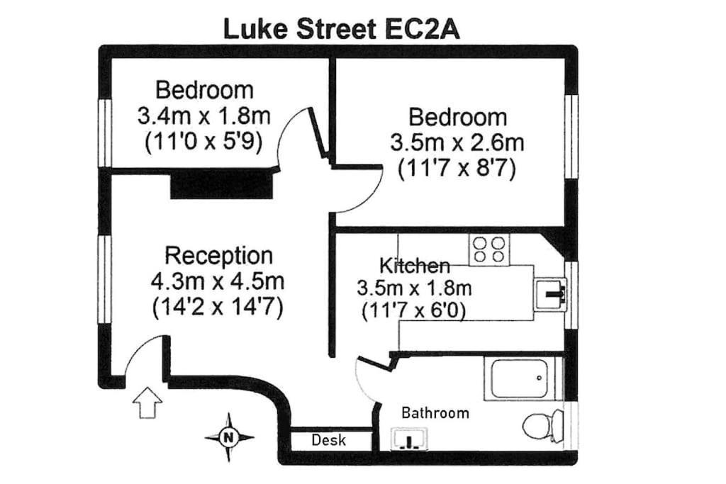 Lovely 2 Bed In Shoreditch On Quiet Side Street Londra
